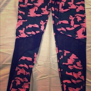 Pink Camo Leggings